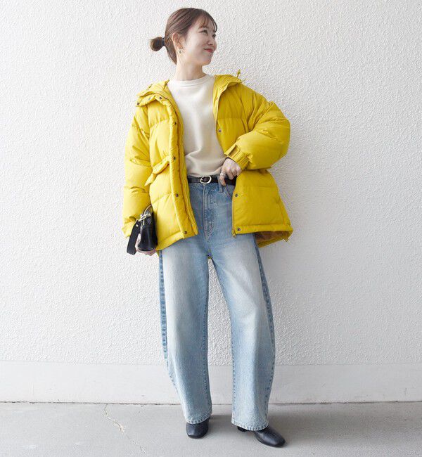 一部追加予約》【WEB限定】SHIPS any: フーディ ショート ダウン