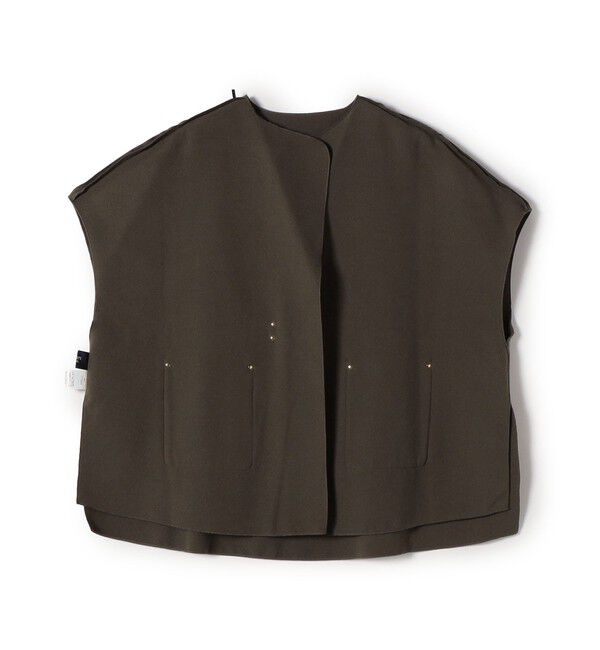 SHIPS Colors 「SHIPS Colors:ダブルフェイス ウールライク オーバー ジレ」|ダウンベスト・ベスト|