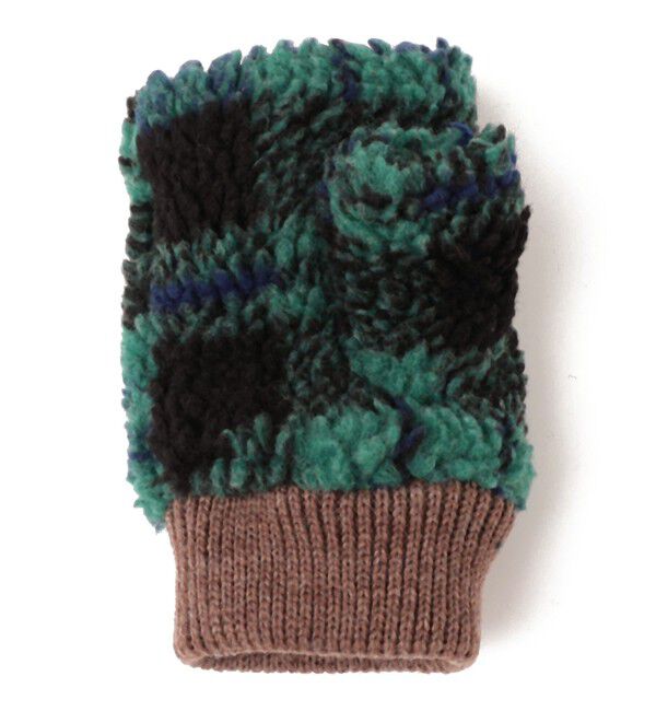 SHIPS Colors 「SHIPS Colors: KIDS / ボア フィンガーレス グローブ」|手袋|