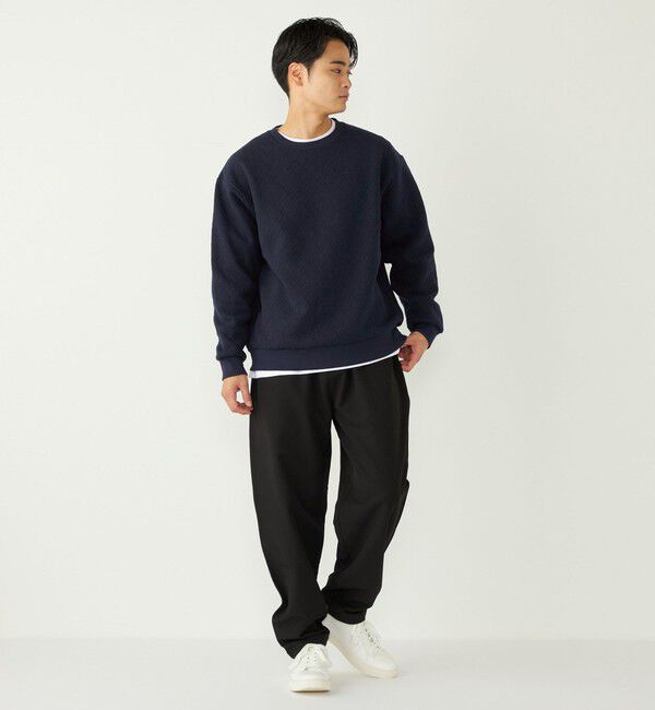 SHIPS Colors 「SHIPS Colors:フクレ ジャカード スウェット」|スウェット・ジャージ|