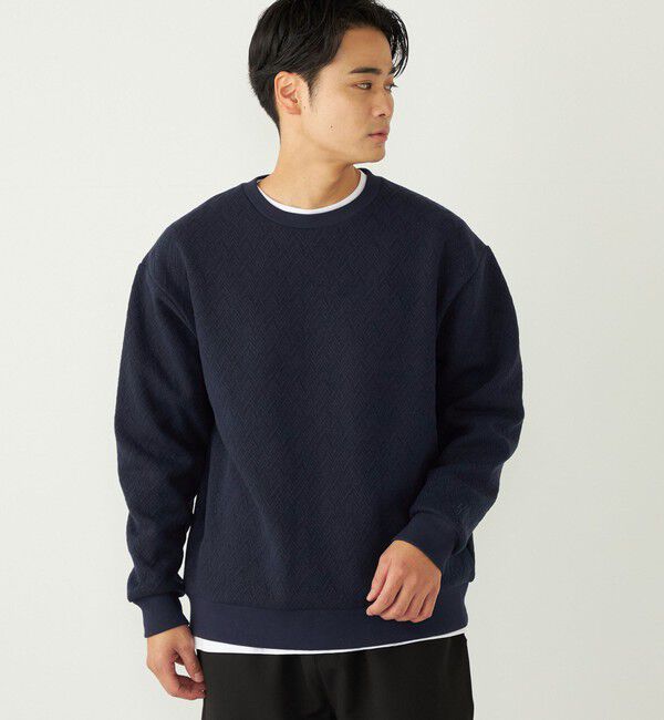 SHIPS Colors 「SHIPS Colors:フクレ ジャカード スウェット」|スウェット・ジャージ|