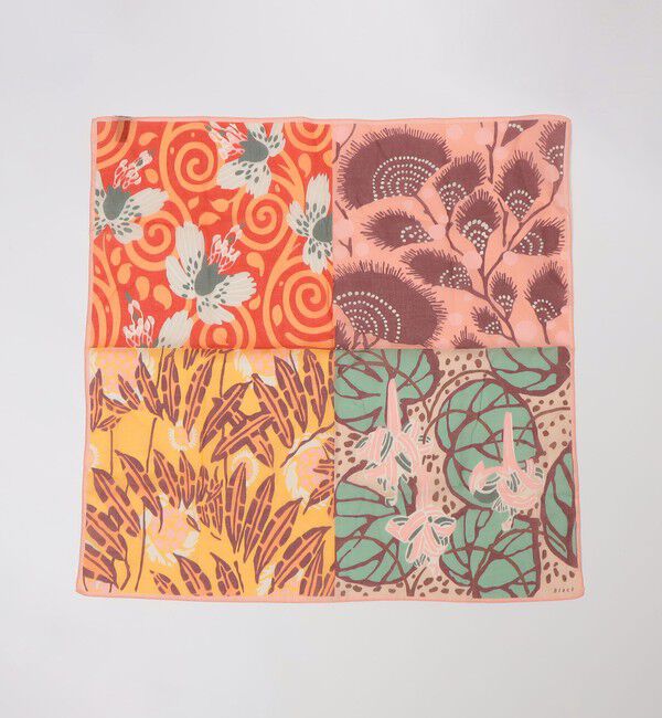 SHIPS「【SHIPS別注】Bleck: コットン ボタニカル バンダナ」|バンダナ・スカーフ|