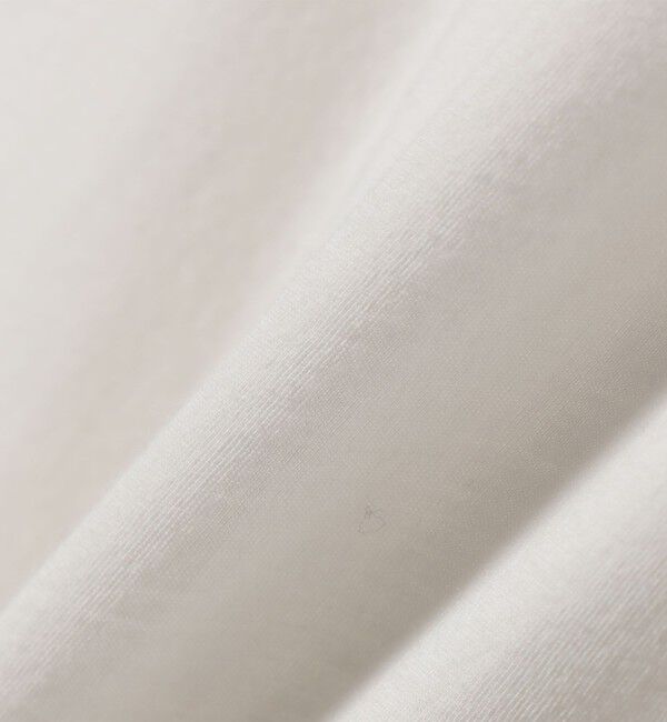 SHIPS any「《予約》SHIPS any:〈手洗い可能〉シアー コットン ヘンリーネック ロングスリーブ TEE」|Tシャツ・カットソー|