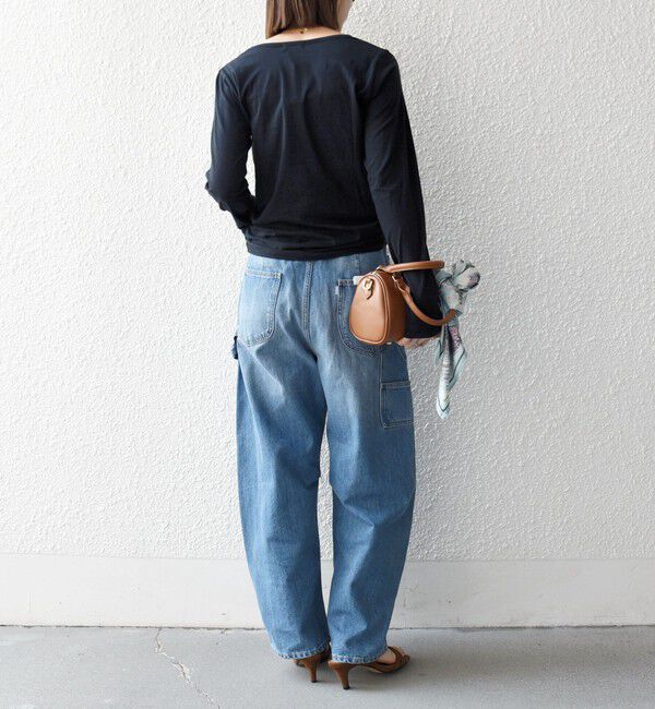 SHIPS any「《予約》SHIPS any:〈手洗い可能〉シアー コットン ヘンリーネック ロングスリーブ TEE」|Tシャツ・カットソー|