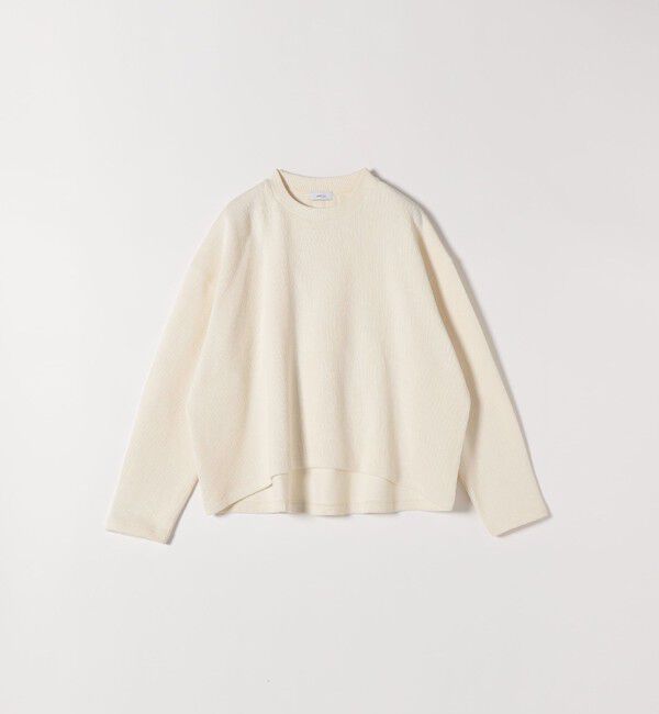 SHIPS any「《予約》SHIPS any:〈手洗い可能〉サカリバ ラウンド ヘム ルーズ プルオーバー」|Tシャツ・カットソー|