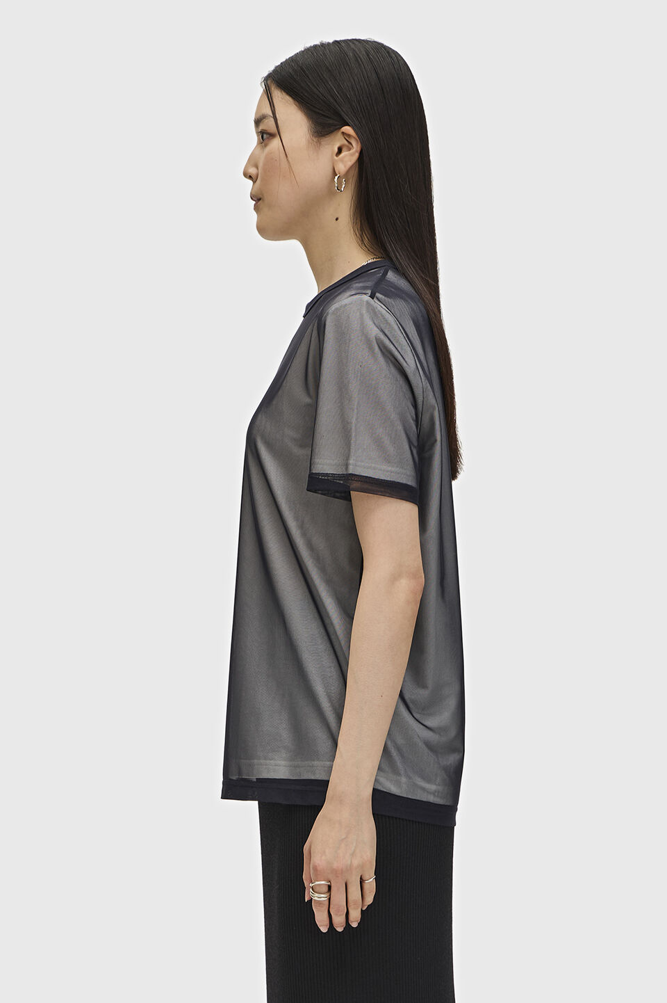 FRED PERRY 「Mesh Overlay T-Shirt」|Tシャツ・カットソー|