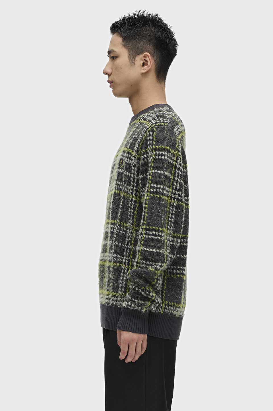  「Brushed Tartan Jumper」|ニット・セーター|