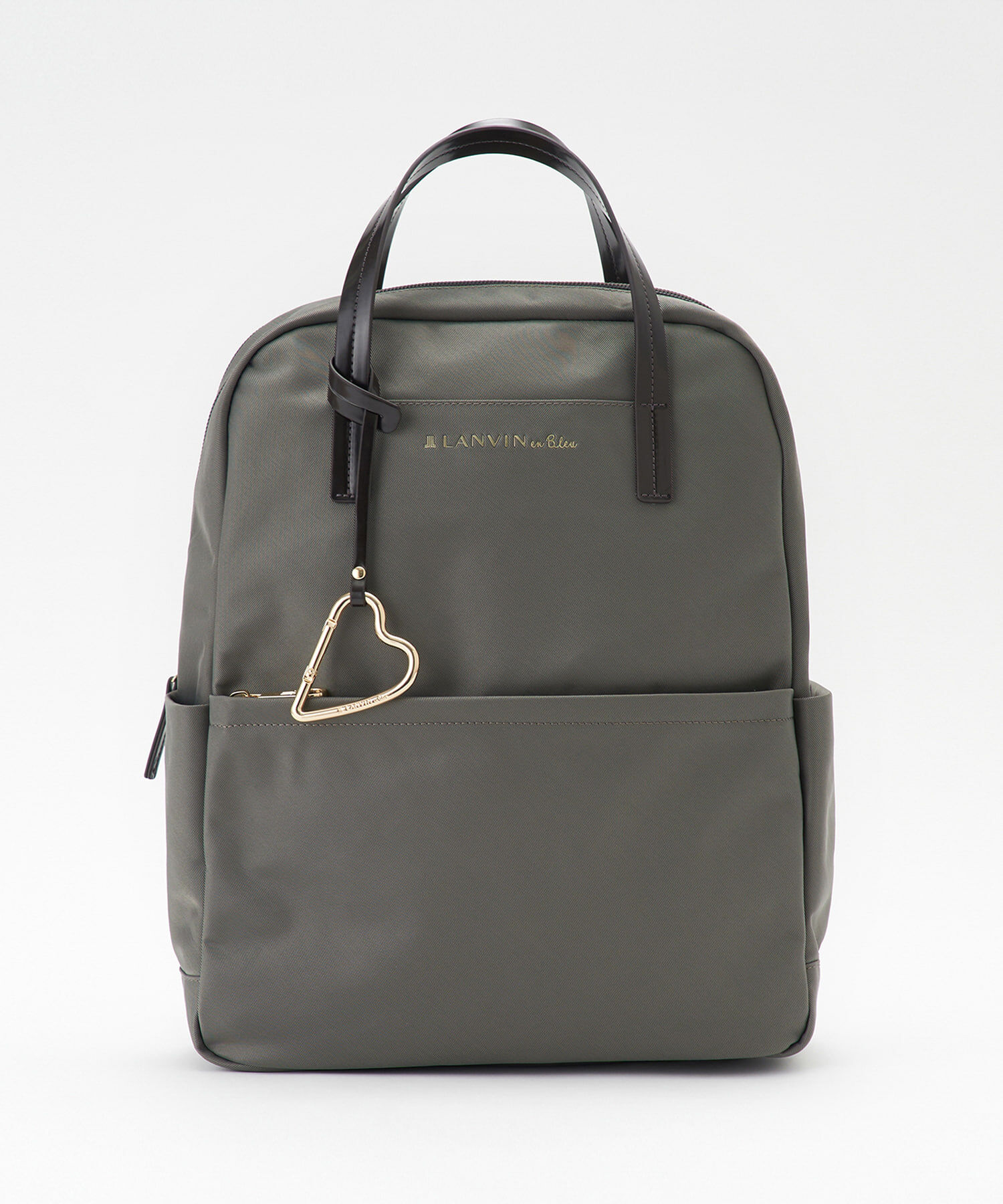 LANVIN en Bleu「マルク ハートカラビナリュック 484214」|リュック|グレー