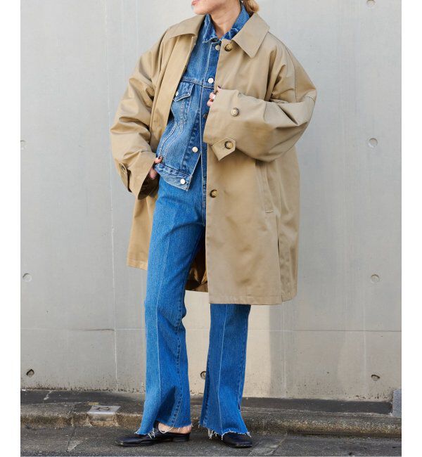 OUTDOOR PRODUCTS Usual Things「追加 テントラインステンカラーコート」|ステンカラーコート|