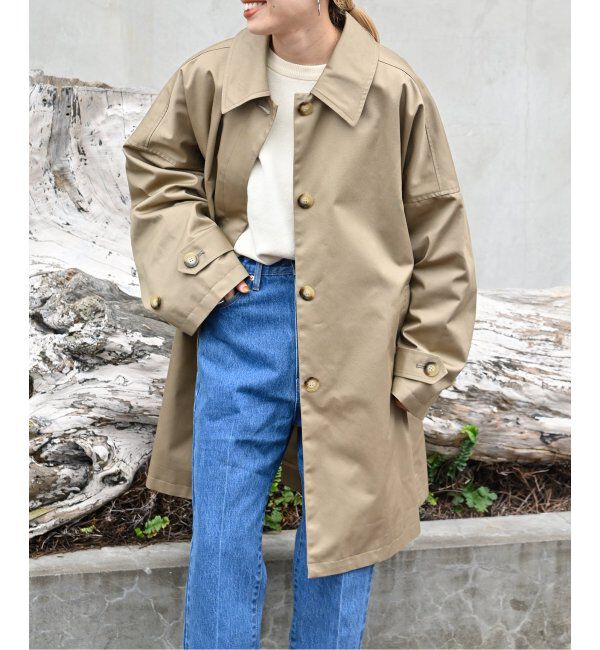 OUTDOOR PRODUCTS Usual Things「追加 テントラインステンカラーコート」|ステンカラーコート|