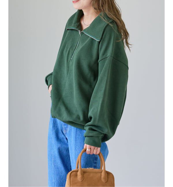 OUTDOOR PRODUCTS Usual Things「アゼニットライクハーフZIPプルオーバー」|スウェット・ジャージ|