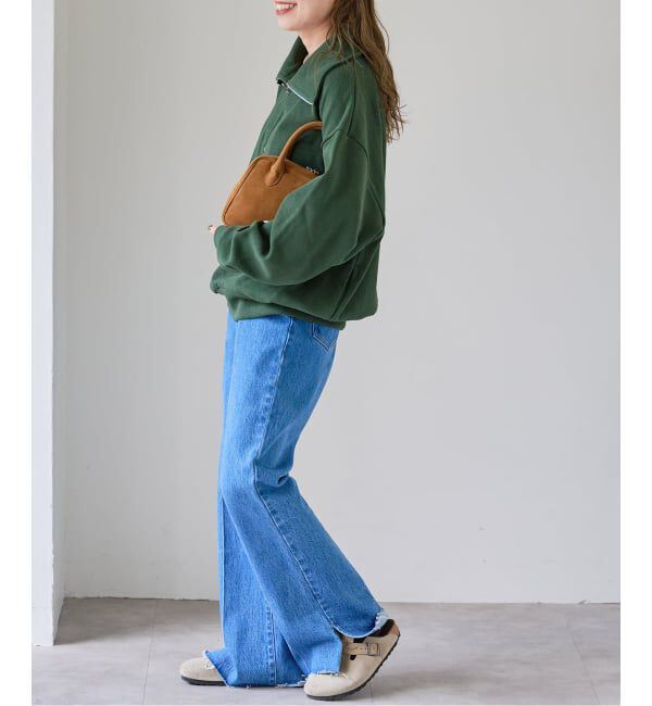 OUTDOOR PRODUCTS Usual Things「アゼニットライクハーフZIPプルオーバー」|スウェット・ジャージ|