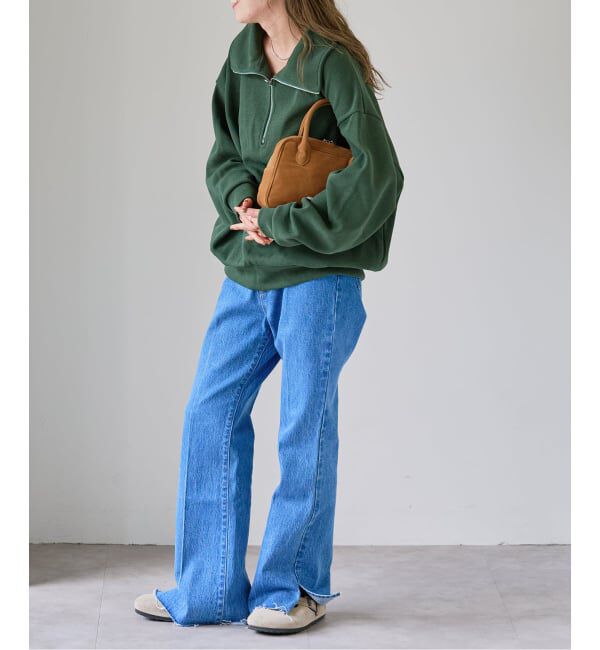 OUTDOOR PRODUCTS Usual Things「アゼニットライクハーフZIPプルオーバー」|スウェット・ジャージ|