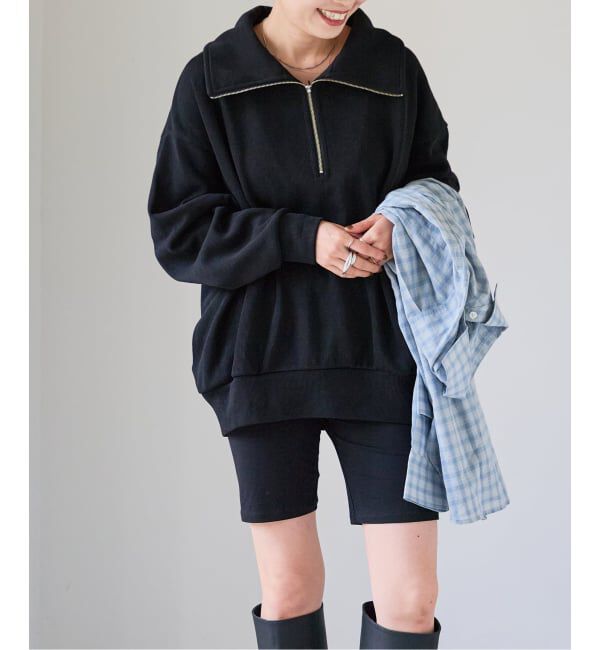 OUTDOOR PRODUCTS Usual Things「アゼニットライクハーフZIPプルオーバー」|スウェット・ジャージ|