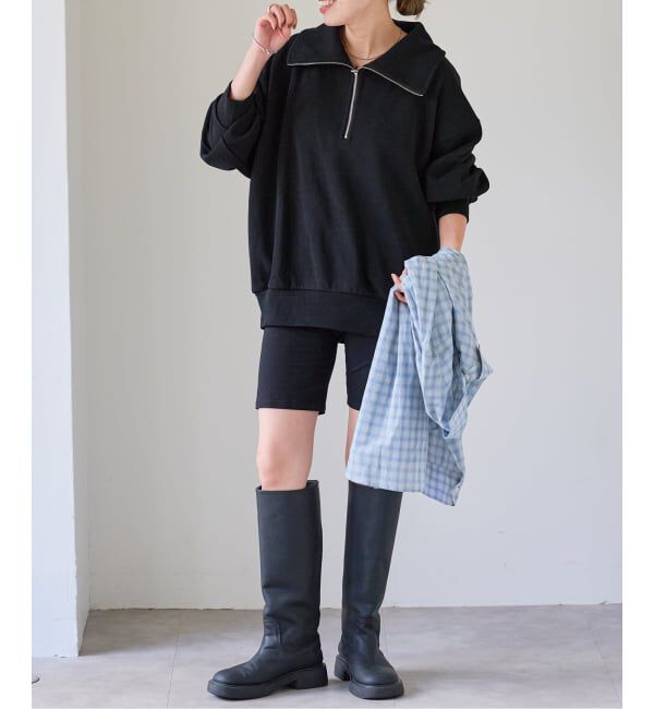 OUTDOOR PRODUCTS Usual Things「アゼニットライクハーフZIPプルオーバー」|スウェット・ジャージ|