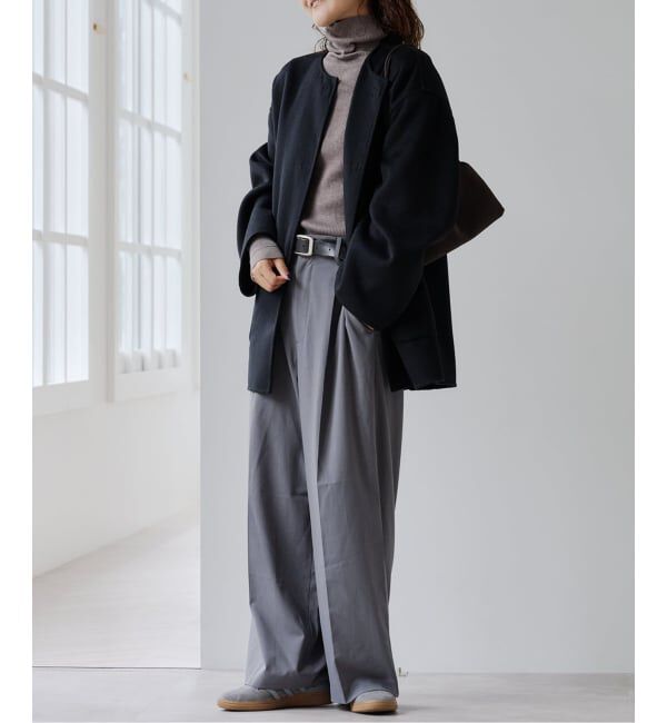 OUTDOOR PRODUCTS Usual Things「追加2 リブタートルニットプルオーバー」|ニット・セーター|