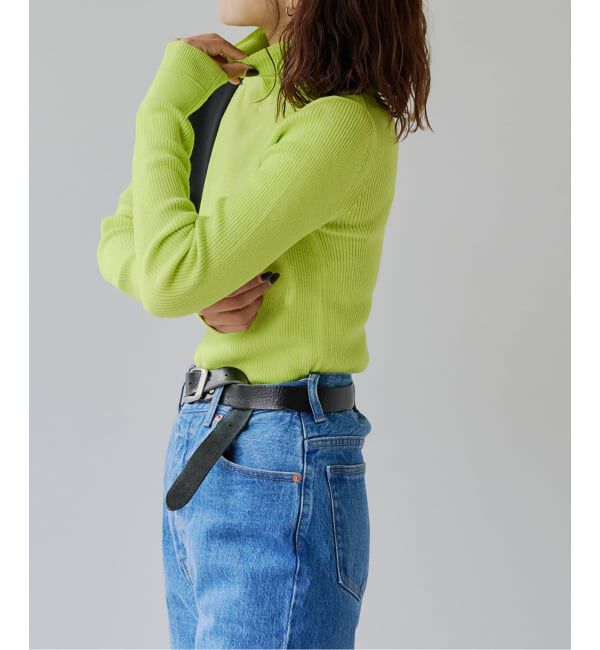 OUTDOOR PRODUCTS Usual Things「追加2 リブタートルニットプルオーバー」|ニット・セーター|