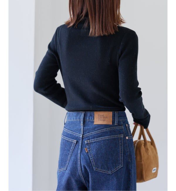 OUTDOOR PRODUCTS Usual Things「追加2 リブタートルニットプルオーバー」|ニット・セーター|