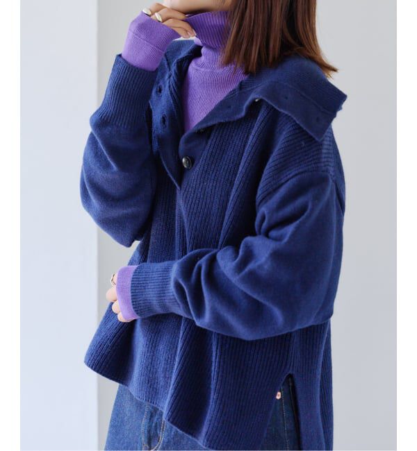 OUTDOOR PRODUCTS Usual Things「追加2 リブタートルニットプルオーバー」|ニット・セーター|