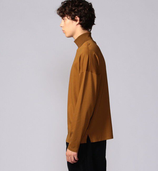 CABaN「CABaN コットン モックネックロングスリーブプルオーバー」|Tシャツ・カットソー|