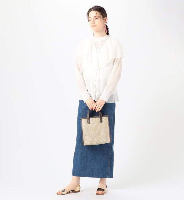 TOMORROWLAND GOODS「【別注】A VACATION&times;TOMORROWLAND BOX トートバッグ」|トートバッグ|