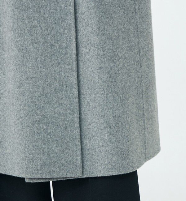 Ballsey「プレミアムウールリバー ノーカラーコート」|ノーカラーコート|