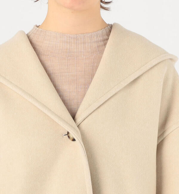 DES PRES「ニューモッサ フーデッドショートコート」|その他|