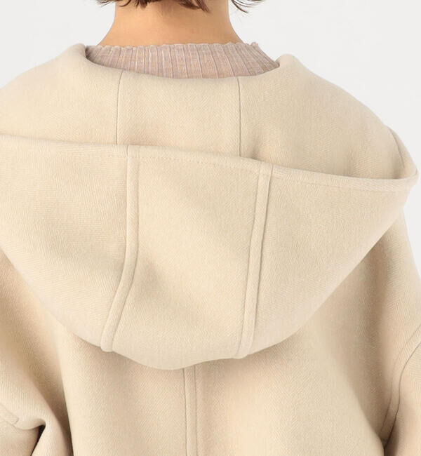 DES PRES「ニューモッサ フーデッドショートコート」|その他|