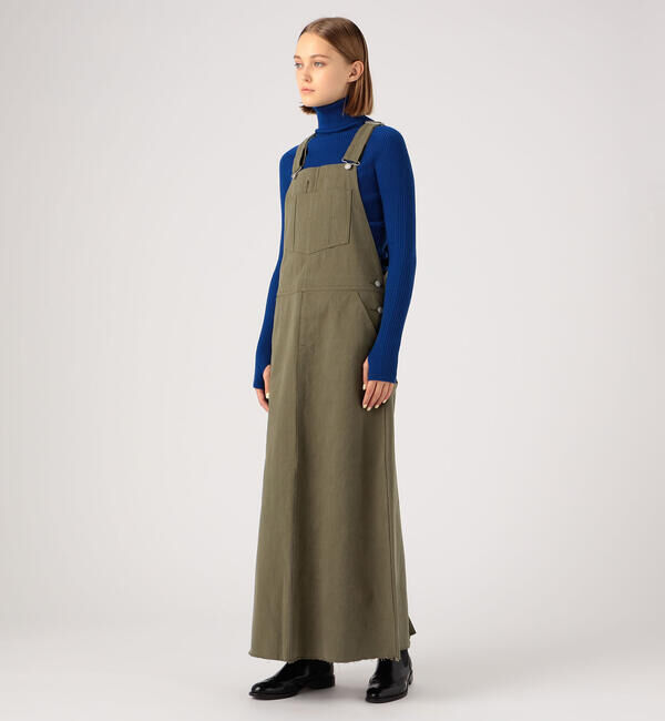 TOMORROWLAND BUYING WEAR「UNION LAUNCH コットン オーバーオール」|ジャンパースカート|