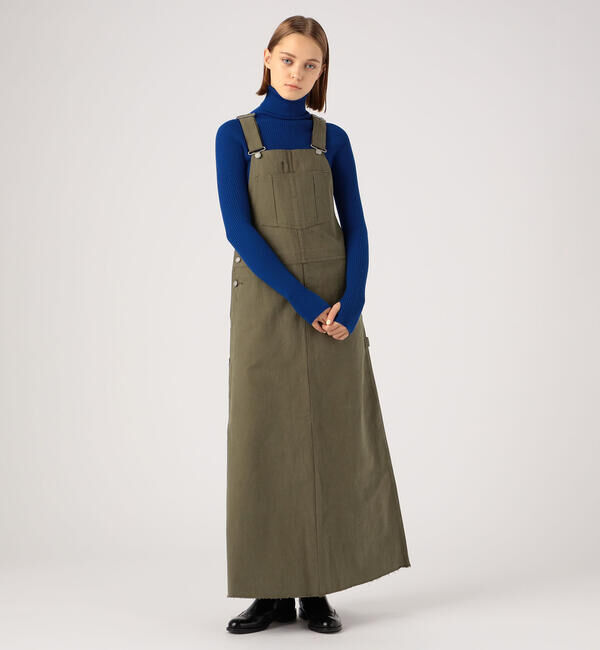 TOMORROWLAND BUYING WEAR「UNION LAUNCH コットン オーバーオール」|ジャンパースカート|