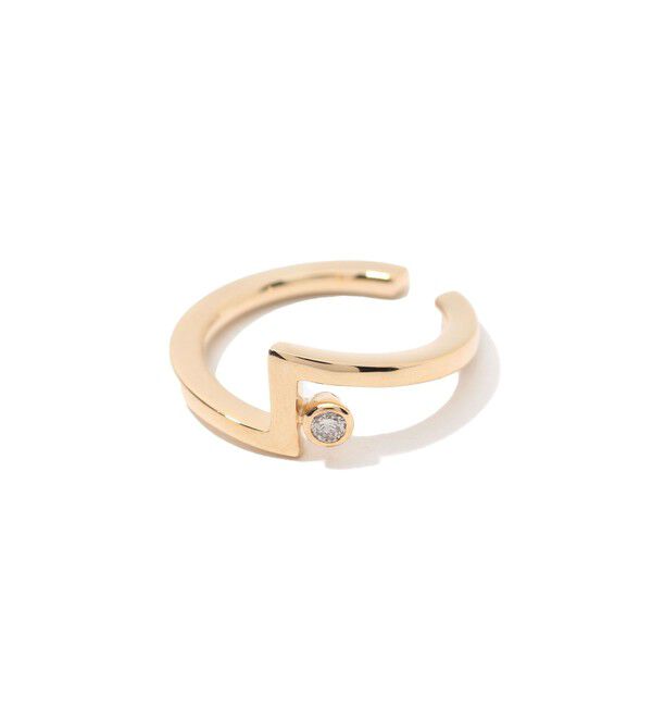 TOMORROWLAND GOODS「【別注】Hirotaka&times;TOMORROWLAND EAR CUFF WITH DIAMOND」|イヤリング|91 ゴールド