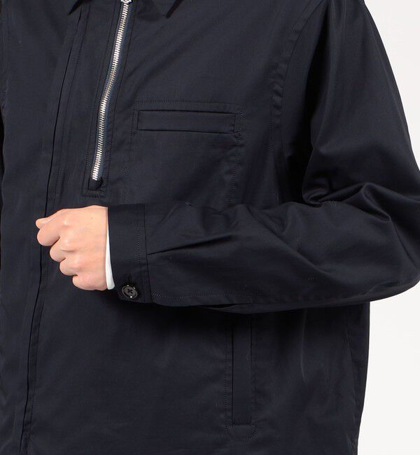 TOMORROWLAND MENS「200/2コットンツイル デザインブルゾン」|ブルゾン・スタジャン|