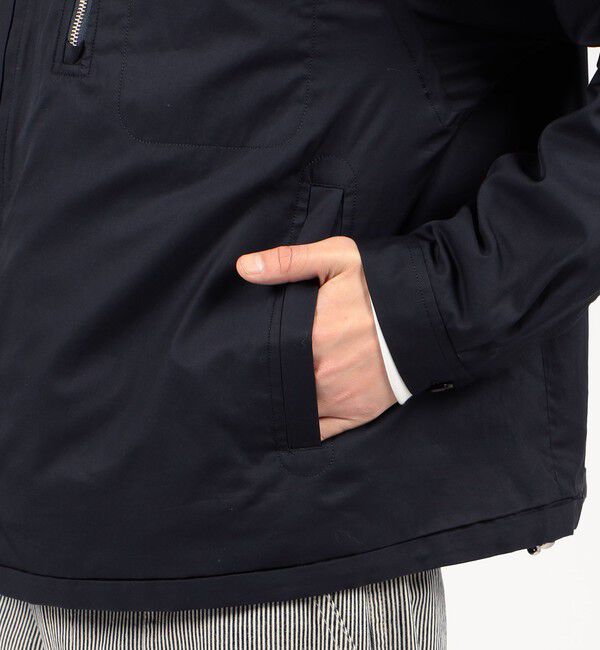 TOMORROWLAND MENS「200/2コットンツイル デザインブルゾン」|ブルゾン・スタジャン|