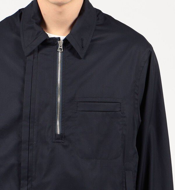 TOMORROWLAND MENS「200/2コットンツイル デザインブルゾン」|ブルゾン・スタジャン|