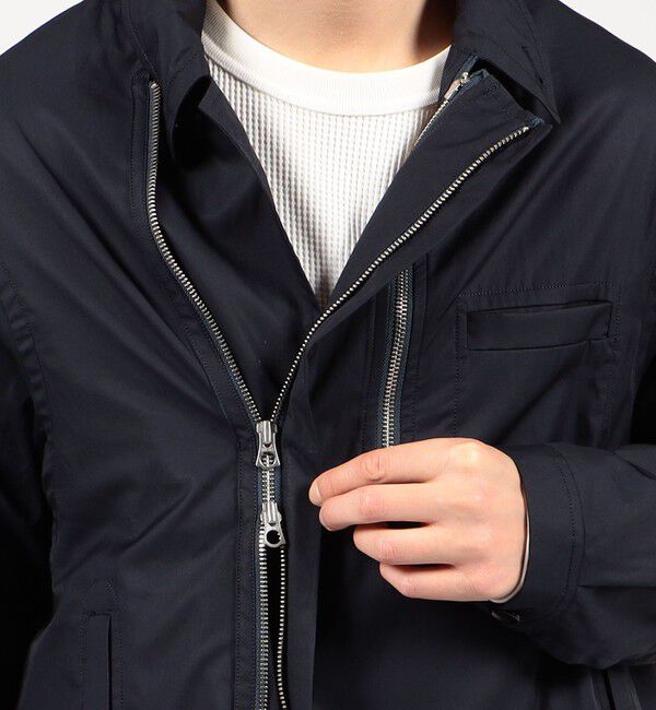 TOMORROWLAND MENS「200/2コットンツイル デザインブルゾン」|ブルゾン・スタジャン|