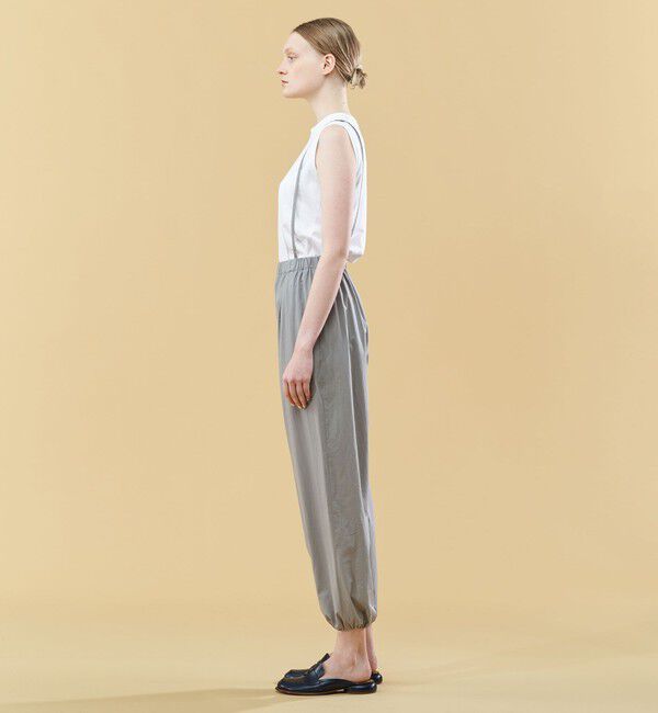 GALERIE VIE「コンパクトコットンツイル サスペンダー付きパンツ」|その他|