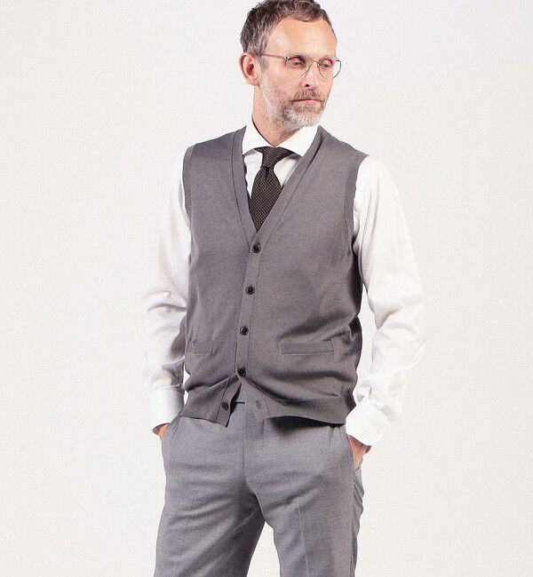 TOMORROWLAND MENS「120/2ロイヤルオックス ワイドスプレッドカラーシャツ」|シャツ・ブラウス|