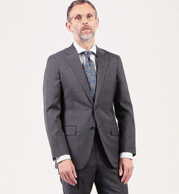 TOMORROWLAND MENS「120/2ロイヤルオックス ワイドスプレッドカラーシャツ」|シャツ・ブラウス|