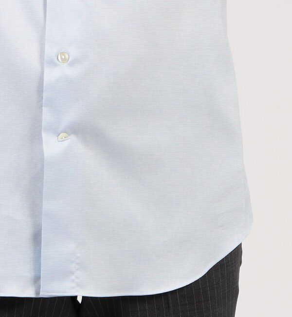 TOMORROWLAND MENS「120/2ロイヤルオックス ワイドスプレッドカラーシャツ」|シャツ・ブラウス|