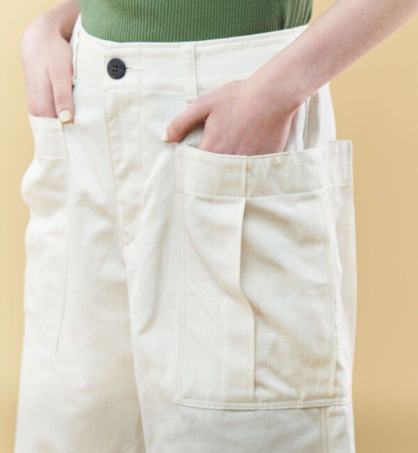GALERIE VIE「コットンヘンプツイル ハーフパンツ」|その他|