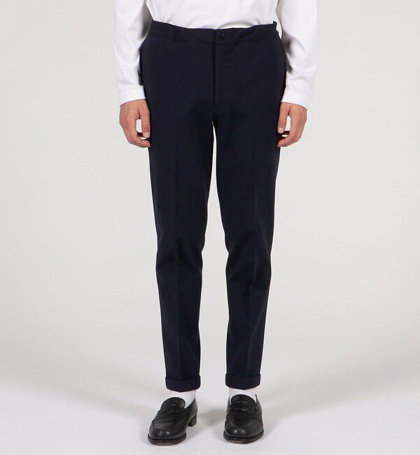 TOMORROWLAND MENS「2wayストレッチミラノリブ イージースラックス」|スラックス|