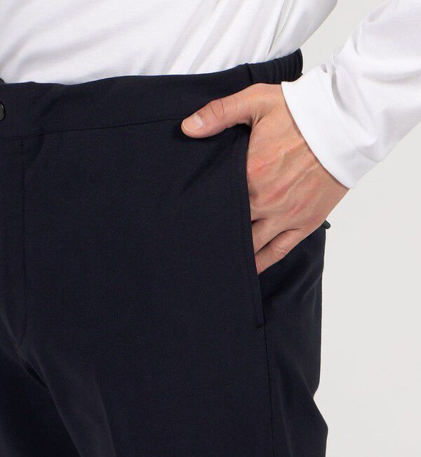 TOMORROWLAND MENS「2wayストレッチミラノリブ イージースラックス」|スラックス|