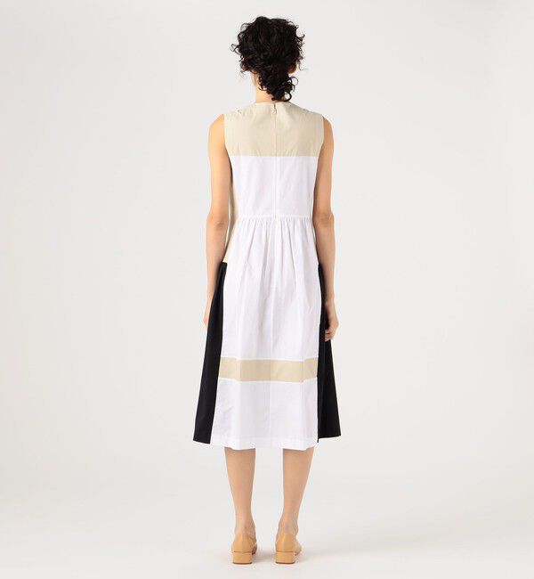 TOMORROWLAND BUYING WEAR「BODICE STUDIO ブロックプリントドレス」|ワンピース|