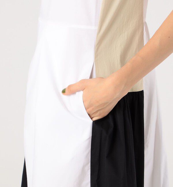 TOMORROWLAND BUYING WEAR「BODICE STUDIO ブロックプリントドレス」|ワンピース|