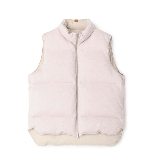 TOMORROWLAND MENS「カシミヤ ニットダウンベスト」|ダウンベスト・ベスト|13 ライトグレー