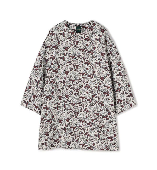 SOULEIADO「ポリステルレーヨンジャカード ノーカラーコート」|ノーカラーコート|38 ダークレッド系