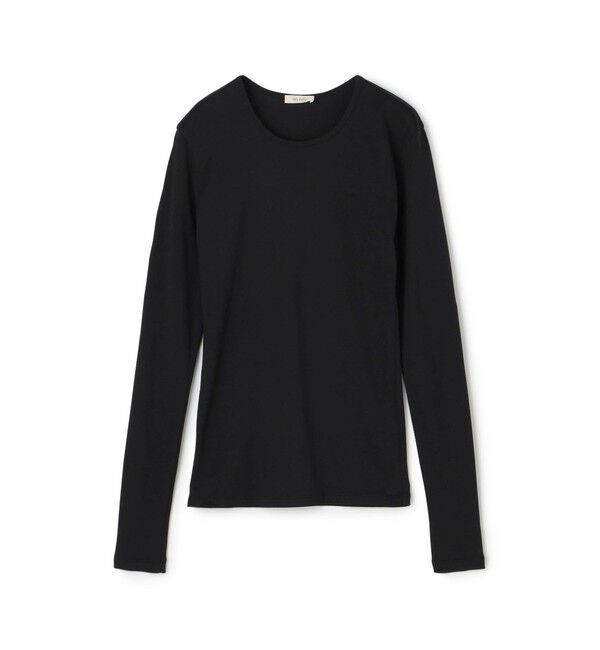 DES PRES「ベーシックサーキュラーリブ クルーネックプルオーバー」|Tシャツ・カットソー|19 ブラック