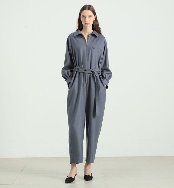 BACCA「ウールサキソニー ジャンプスーツ」|ワンピース|