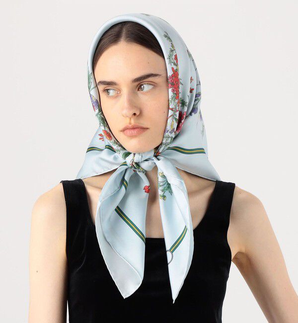 Rollland専用商品　 スカーフ シルクプリントスカーフ(Z24OD032)｜阪急百貨店公式通販サイト｜阪急