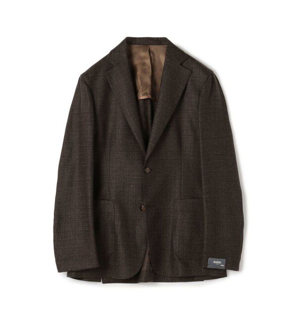 TOMORROWLAND BUYING WEAR「BARBA EASY J1 ウール シングルブレステッド2Bジャケット」|テーラードジャケット|49 ダークブラウン